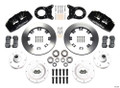 1965-1969 Mustang Forged Dynapro Front Disc Brake Kit6 Piston 12.19" Rotor 65-66 V8/67-69 All