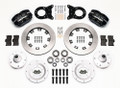 1965-1969 Mustang Forged Dynapro Dust-Boot Big Brake Front Disc Brake Kit 4 Piston 12.19" Rotor 65-66 V8/67-69 All