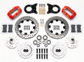 1970-1973 Mustang Forged Dynapro Dust-Boot Big Brake Front Disc Brake Kit -  4 Piston 12.19" Rotor Wilwood