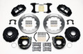 1965-1973 Mustang Forged Narrow Superlite 4R Big Brake Rear Parking Brake Kit4 Piston 12.88" Rotor 2.50 Offset