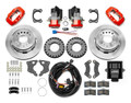 1965-1973 Mustang Forged Dynalite Rear Electronic Parking Brake Kit - 4 Piston 12.19" Rotor 2.50 Offset - Wilwood