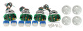 1971-1973 Mustang LED Tail Light Inserts - DD