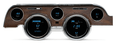 1968 Mustang VFD Digital Instrument Cluster - DD
