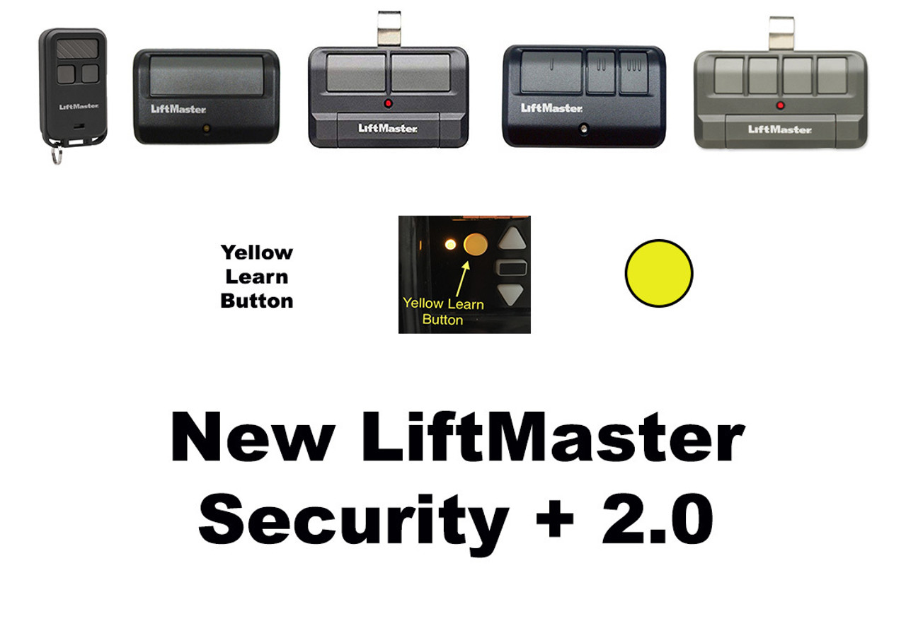 How To Program Travel On Liftmaster Security 2 0 Garage Door Opener Youtube