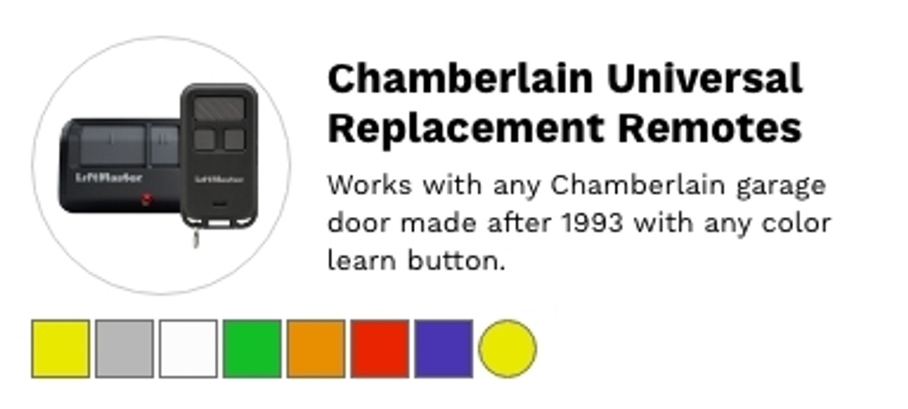 Select Products Remote Controls Chamberlain Chamberlain