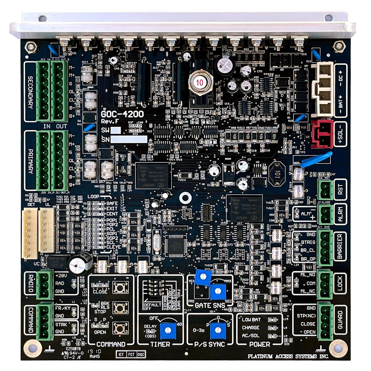 Platinum Access GOC-4200 Control board for CM-712-MSK