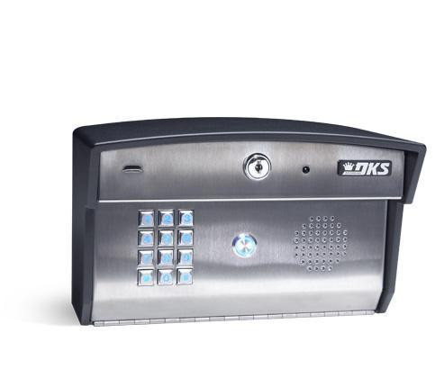 Doorking 1812-092 Telephone Entry Surface Mount Stainless