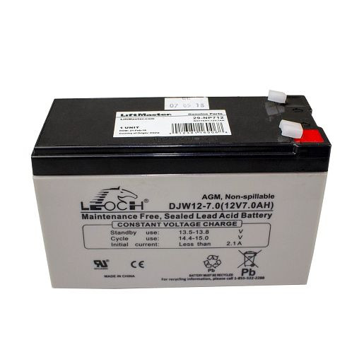 K74 35388 1 Battery, 12V 7AH (1 battery)