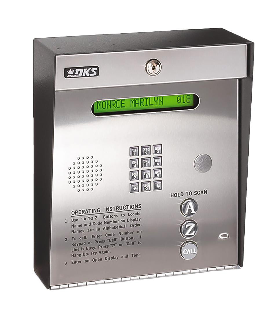 Doorking 1835 telephone entry system