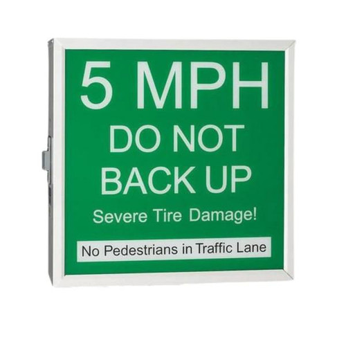 Doorking High 1615-034 Warning sign replacement panel - GREEN. Doorking High 1615-034 Warning sign replacement panel - GREEN.