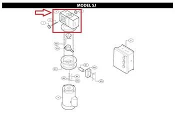 LiftMaster TVR5 Limit Gear Reducer