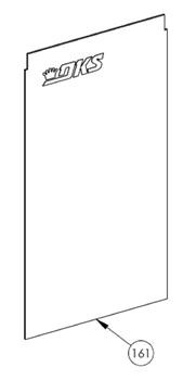 DoorKing 9210-006 Cover Plastic