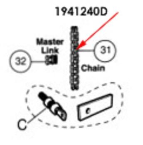 Liftmaster 1941240D #41 Chain Liftmaster 1941240D #41 Chain