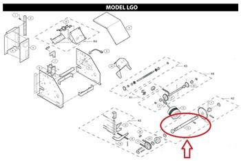 Liftmaster 13  11-15646  Output Shaft, 1" [NO LONGER AVAILABLE]