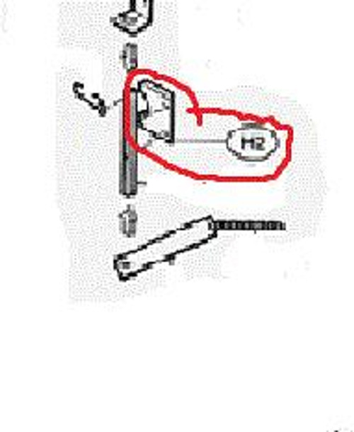 Liftmaster D2  10-10708  Yoke