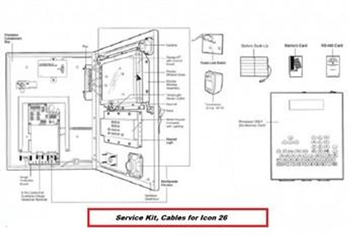 Liftmaster Service Kit, Cables for Icon26  ICON26CABLE Liftmaster Service Kit, Cables for Icon26  ICON26CABLE