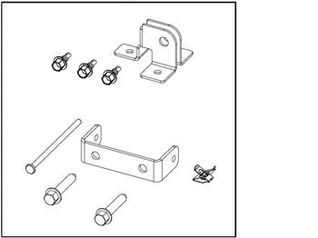 Genie 37047R.S Mounting Parts Pack (Orange Bag)