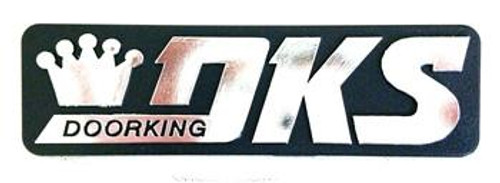 Doorking 125 2600-732 Nameplate Plastic DKS