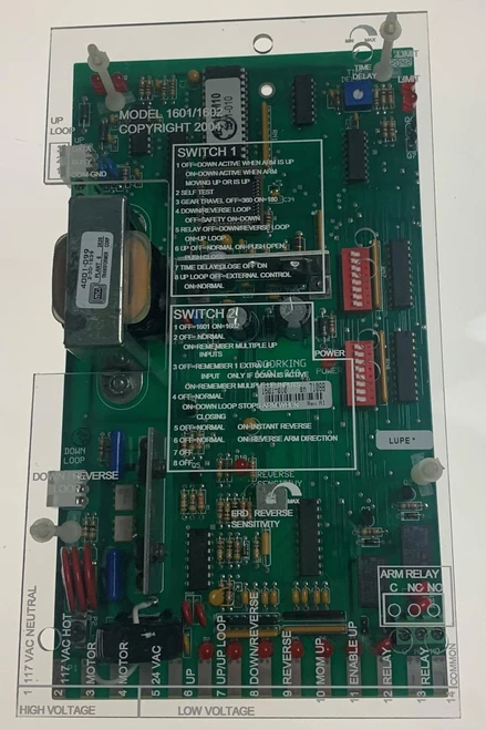 DoorKing 1601-010 Control Board - Fits 1601