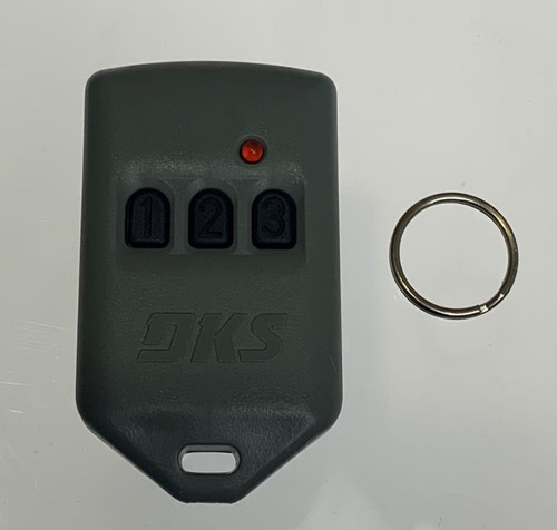 Doorking 8067-080 Micro Click two Button Weigand Remote Grey