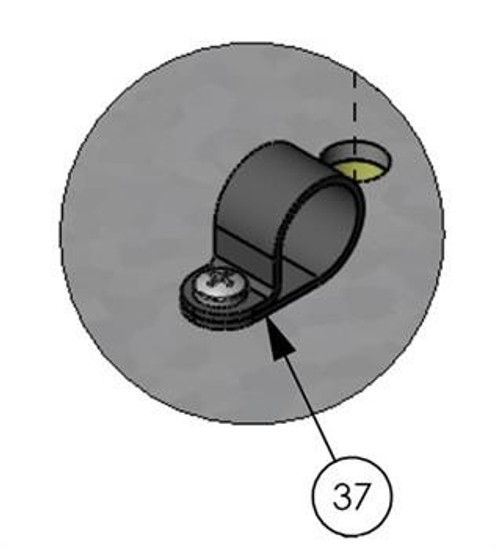 Doorking 245 2600-619 Wire Clp-5/8" Concord 770-1209 (each)