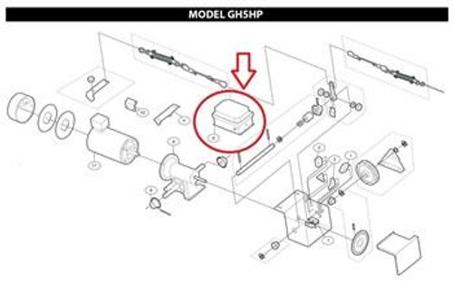 Liftmaster K-GH5HP43M,  E-Box, GH5, 460V, 3PH