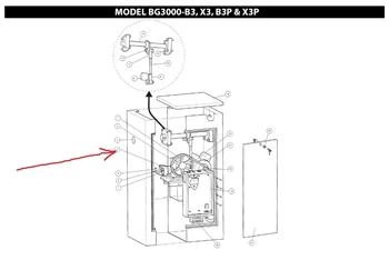 LiftMaster 75-18015 Limit Cam Assembly