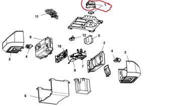 LiftMaster 41C588 Drive Shaft Cover