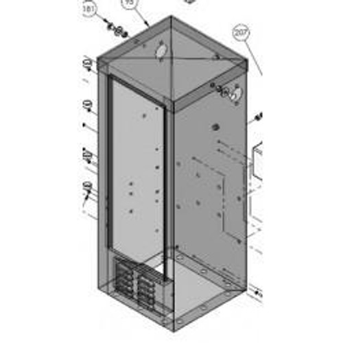 Doorking 95 1601-100 Housing
