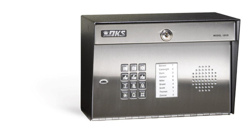 Doorking 1808-082 phone entry system with small Directory Doorking 1808-082 phone entry system with small Directory