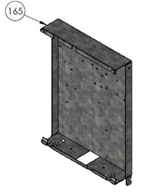 Doorking 165 Doorking 2600-911 Mount Plate-PC board 910