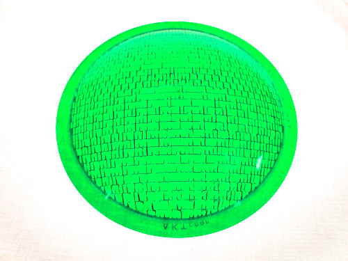 DoorKing 1603-455 Green Lens Round Replacement