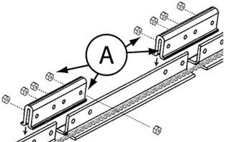 Genie A-36436A.S Bag #0, Parts Pack, Rail Hardware (Retail)