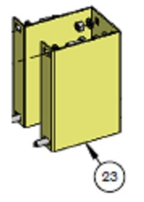 Doorking 23 Doorking 2600-972 Bracket Gear Box Right Mod 920