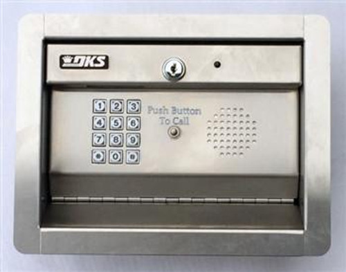 Doorking 1504 Flush Mount w/Intercom. 10-1000 Code Capacity [NO LONGER AVAILABLE]