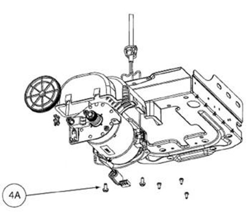 Genie 06A-086575.0808.S Screw, Motor, #10 - 32 x 1/2 Genie 06A-086575.0808.S Screw, Motor, #10 - 32 x 1/2