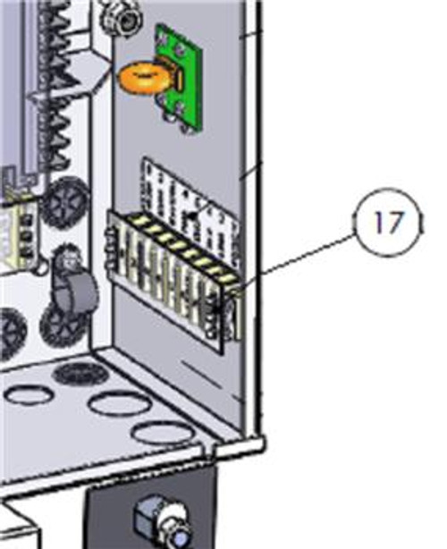 Doorking 238 Doorking 3129-008 Terminal Block Cover 8 Position Doorking 238 Doorking 3129-008 Terminal Block Cover 8 Position