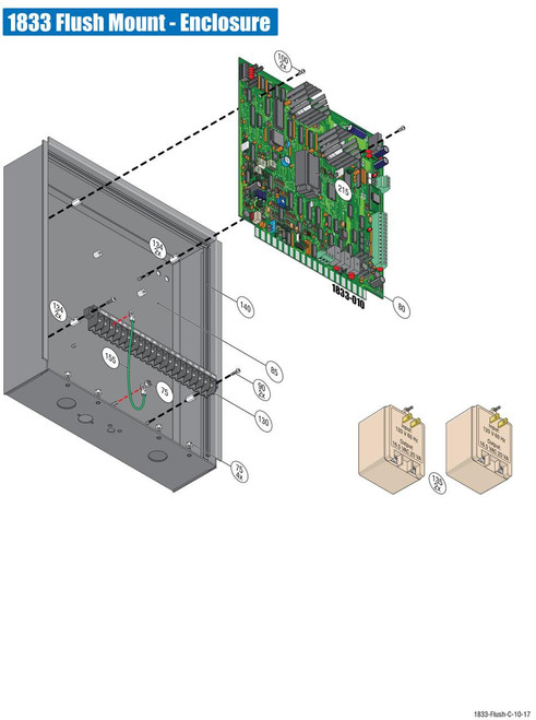 Doorking 00-1833-084 Parts Breakdown For reference only Doorking 00-1833-084 Parts Breakdown For reference only