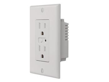 GoControl WO15EMZ5-1 Z-Wave Single Wall Outlet