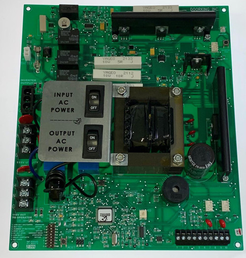 Doorking 2355-010 circuit board for  Model 1000 Battery Back-up / Inverter Doorking 2355-010 circuit board for  Model 1000 Battery Back-up / Inverter