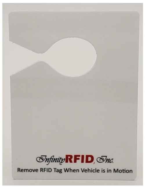 Controlled Products RFID Rearview Mirror RFID Hang Tag SM-HTG-001 [lot of 25]