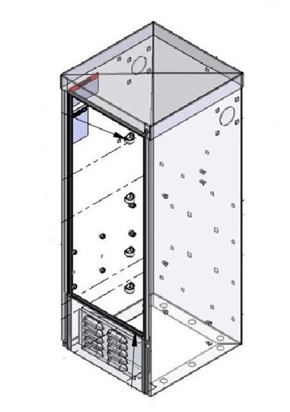 DoorKing 1602-200 Housing 1602