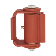 LiftMaster 3110P Standard-Duty Adjustable Gate Hinge, Round Mount, Both Sides, Prime Coated (Pair)