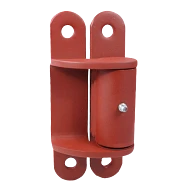 LiftMaster 2062P GORILLA Standard-Duty Tamperproof Gate Hinge, Bolt to Gate, Bolt to Post, Prime Coated (Pair)