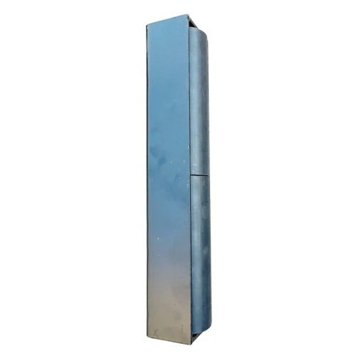 Jansen GR12KTPL-UL UL 325 Guarded 12" Black UHMW Guide Roller Assembly, 1-3/4" Dia.