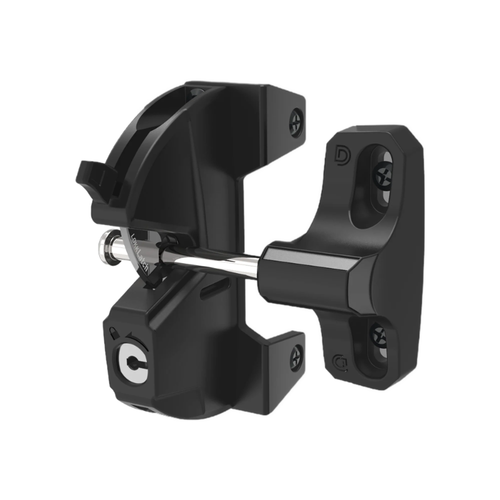 D&D LokkLatch Series 3 Key-Lockable Gate Latch, Square Posts