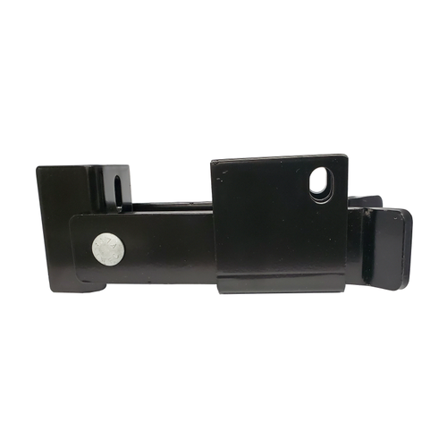 DAC 4090 Commercial Strong Arm Latch for Double Drive Gates, 2" Square Frame, Black