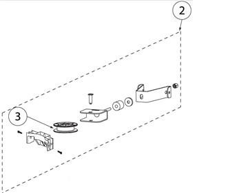 Genie 37857R.S Tensioner Assembly