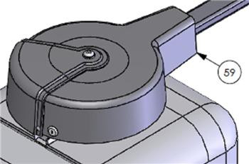 DoorKing 6500-440 Sub Assy-Cover Turret