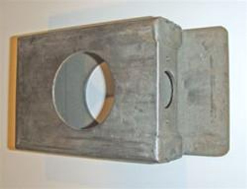 Jansen LH102STD 1-1/2 wide  single hole weldable lock box Jansen LH102STD 1-1/2 wide  single hole weldable lock box